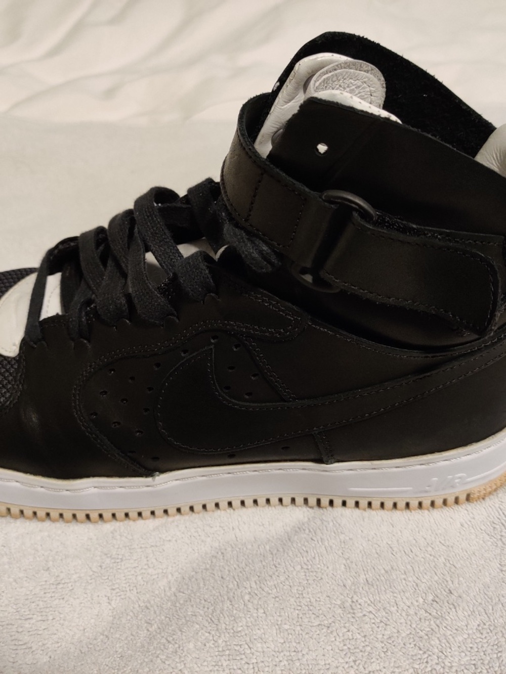 Nike Air Force 1 High Tech Craft Black White 11.5 - Picture 6 of 12